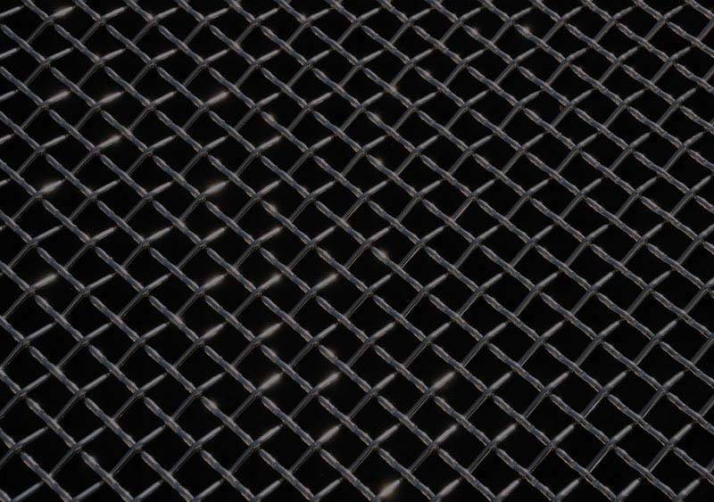 T-Rex Wire Mesh Flat Stainless Steel Black 12" x 40" 51009