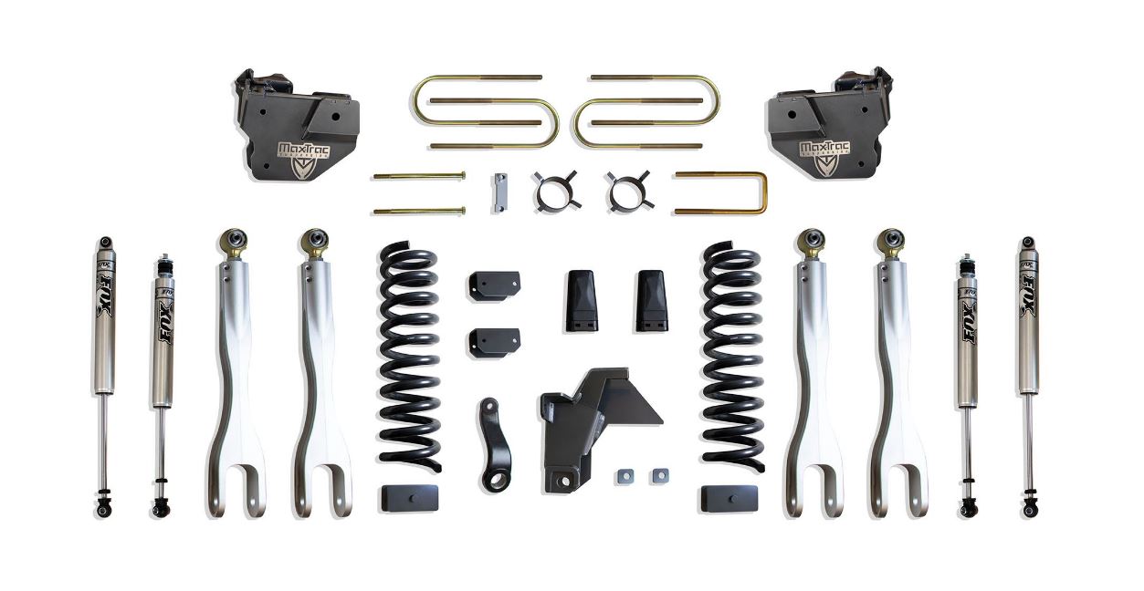 MaxTrac Suspension 2019-2024 Dodge Ram 2500 3500 4WD 8" Lift Kit K947585FL