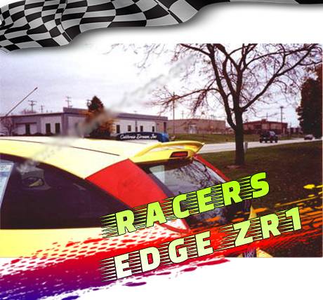 RacersEdgeZR1 2002-2007 Ford Focus 3Dr 5Dr Factory ABS Spoiler RE19N