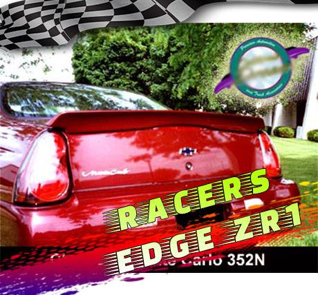 RacersEdgeZR1 2000-2005 Chevrolet Monte Carlo Pace Car OE Style ABS Spoilers RE352N-0