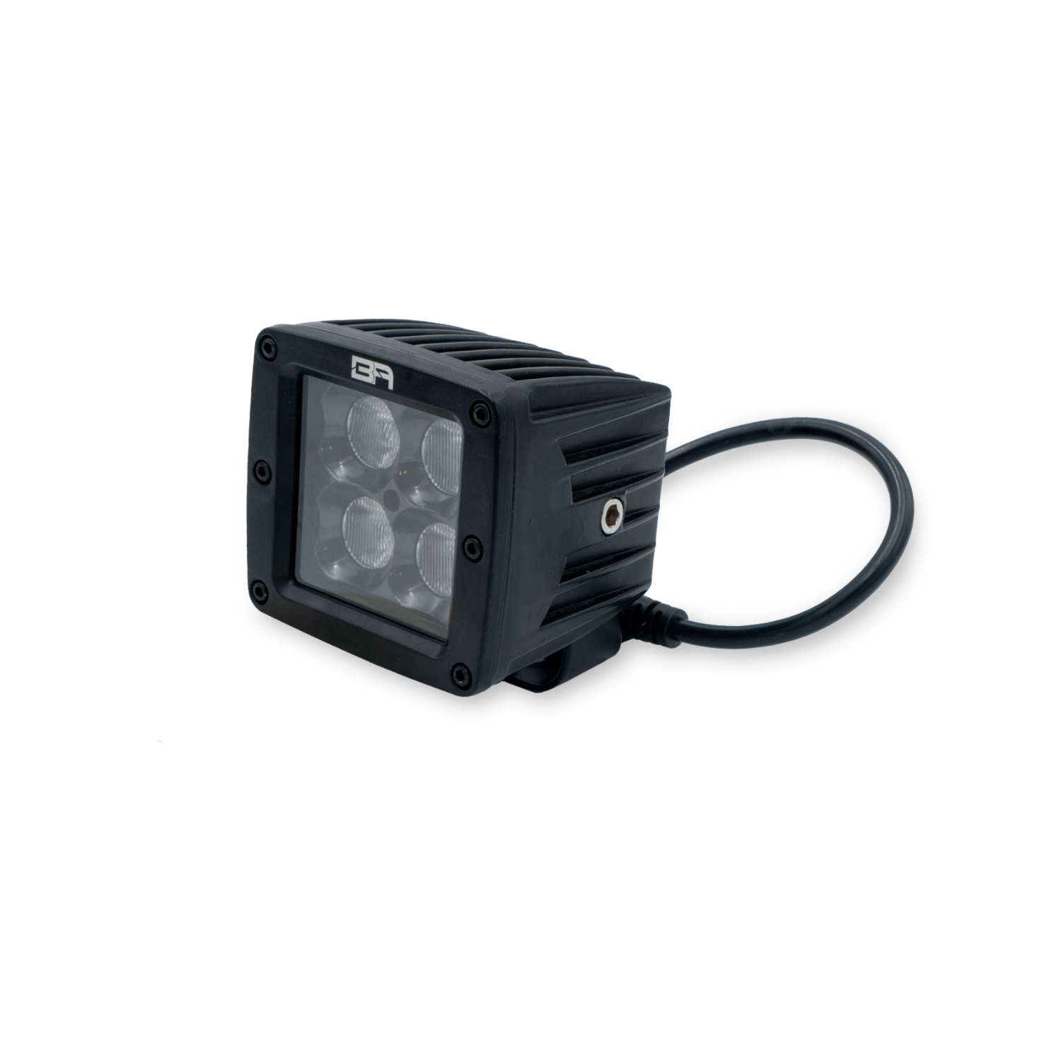 Body Armor Blackout Led Cube Flood Light Smooth Black 30043