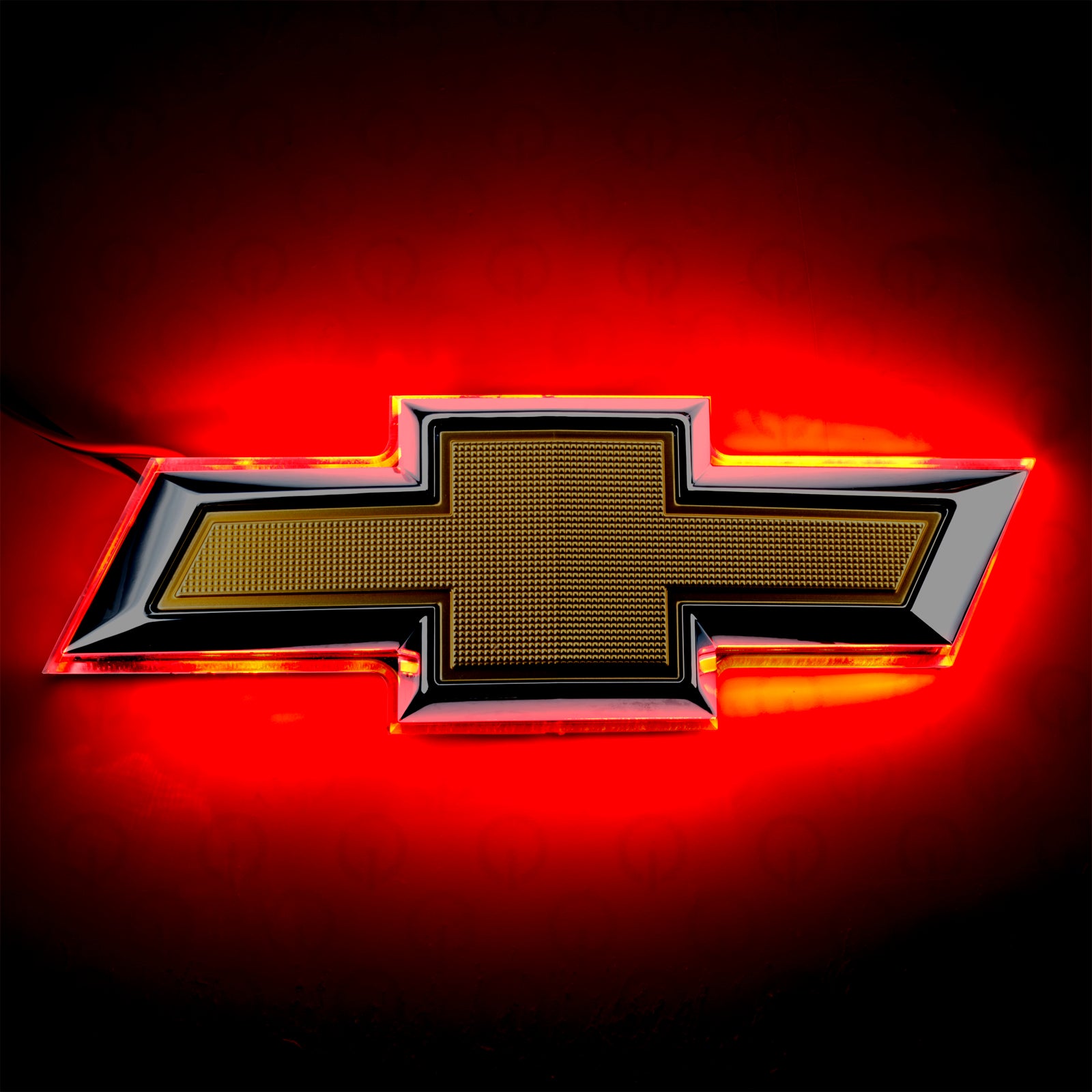 Oracle Lighting 2014-2015 Chevrolet Camaro Illuminated LED Rear Bowtie Emblem Red Dual Intensity 3157-003