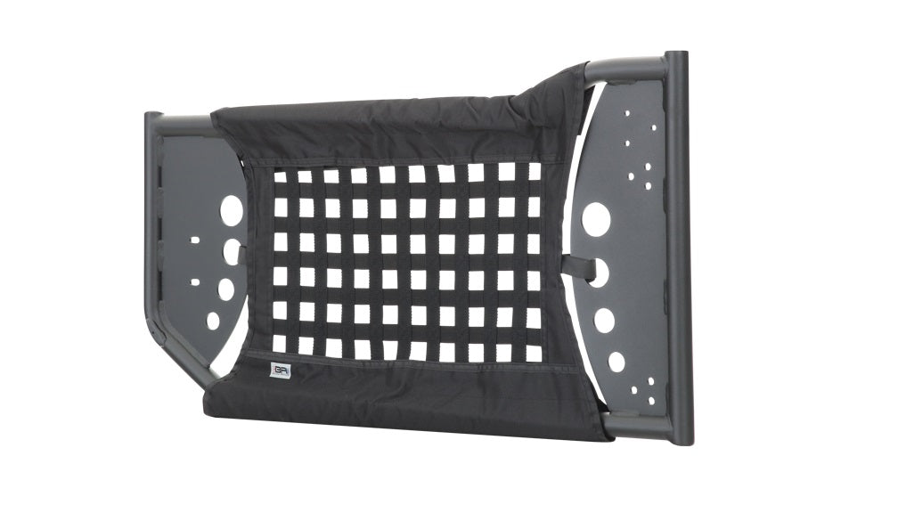 Body Armor 2018-2023 Jeep Wrangler JL 2019-2023 Gladiator JT Traildoors Front and Rear Pair Black JL-6149 & JL-6150