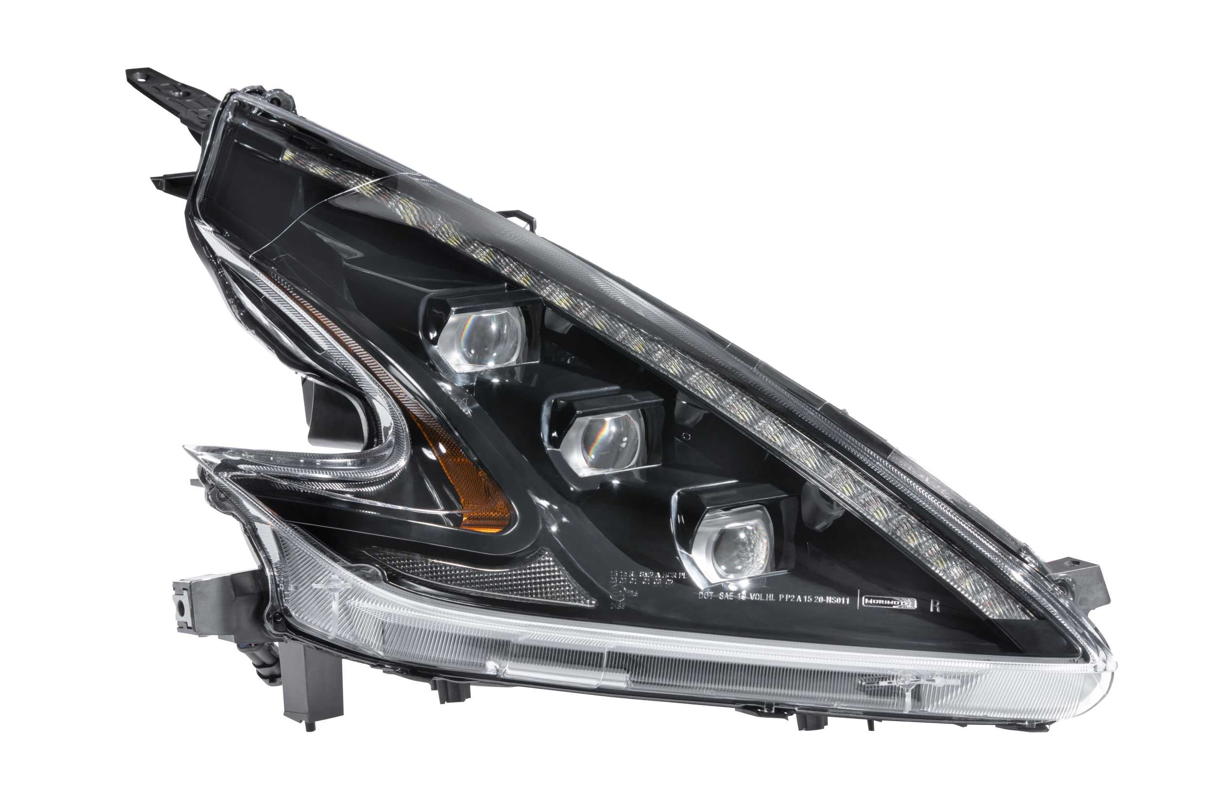 Morimoto 2009-2021 Nissan 370Z XB Led Headlights Pair ASM LHD LF474-ASM