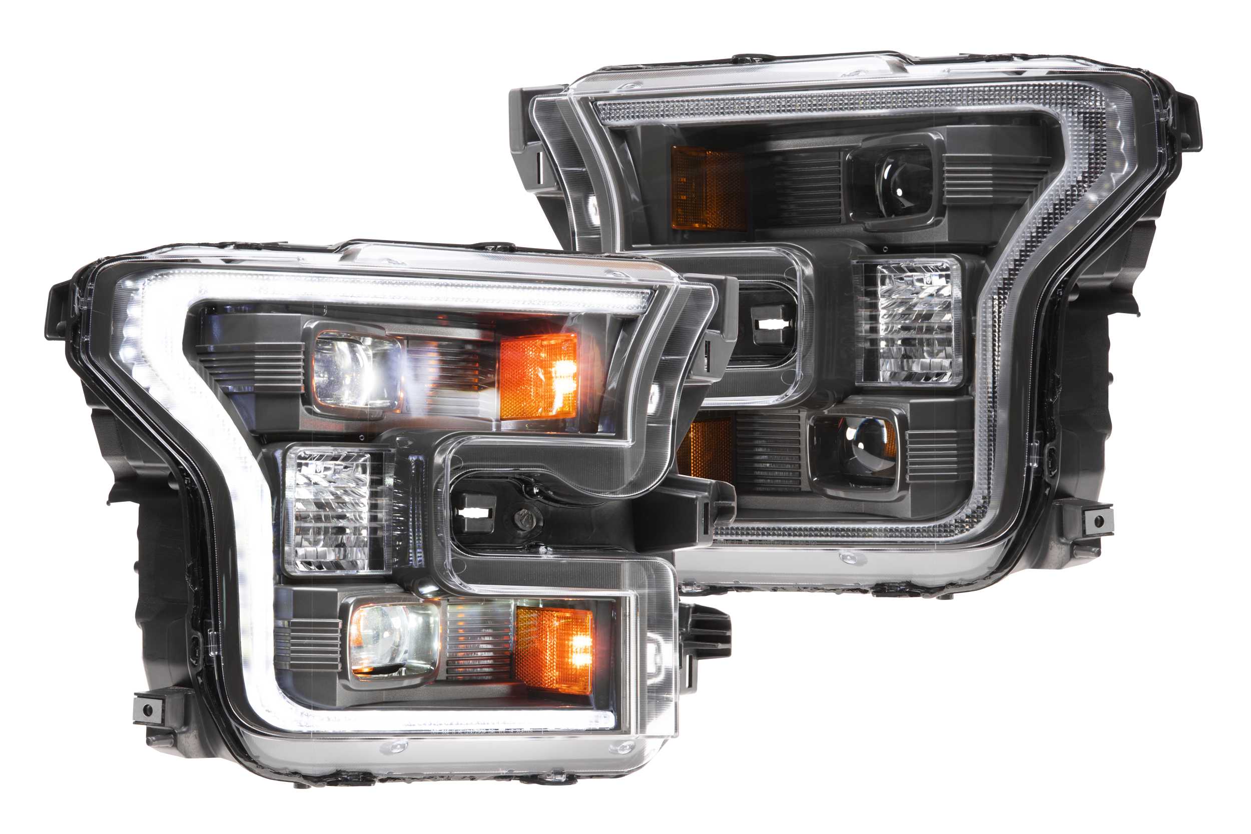 Morimoto 2015-2017 Ford F150 XB Hybrid Led Headlights Pair Asm LF550