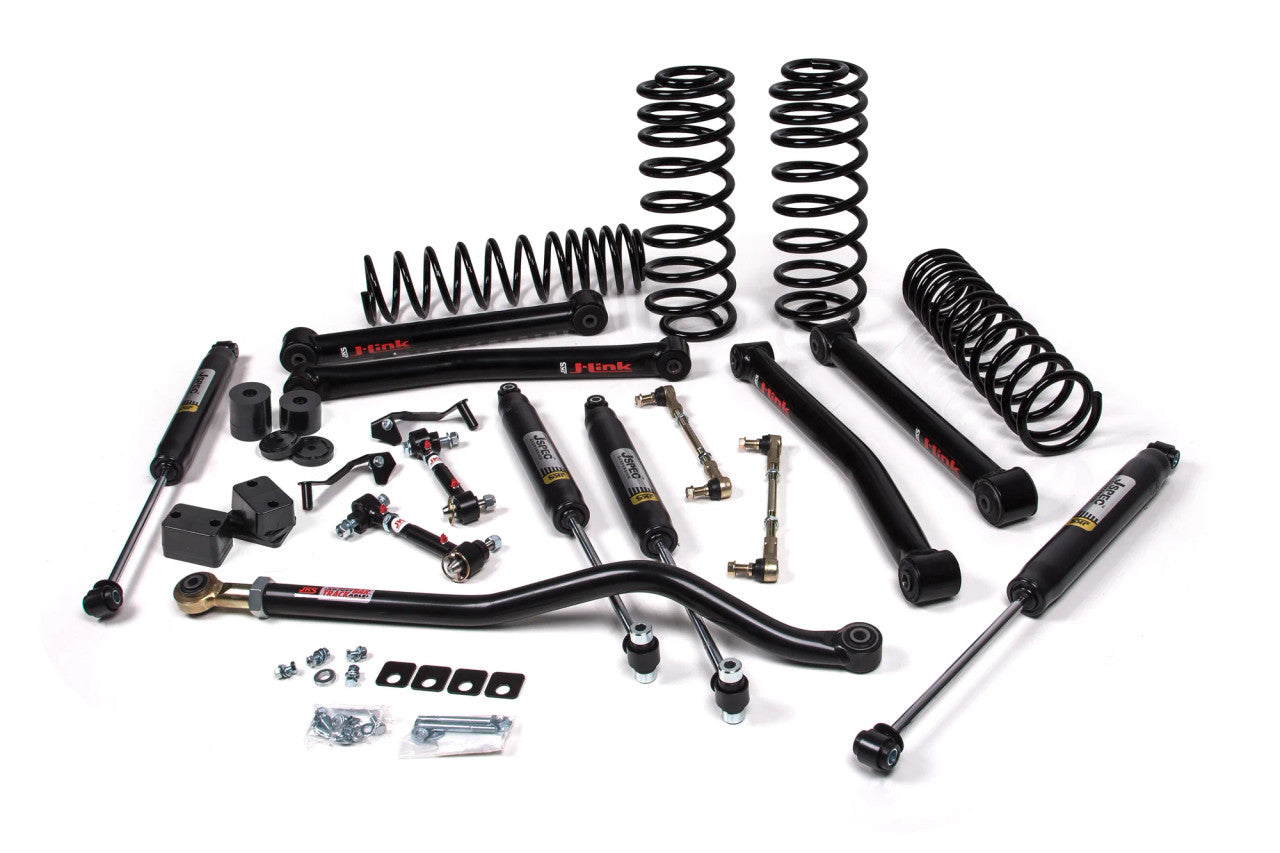 JKS 2018-2022 Jeep Wrangler JL 4dr J-Konnect 2.5" Lift Kit With Jspec Shocks Heavy Duty Rate Coils JSPEC122K