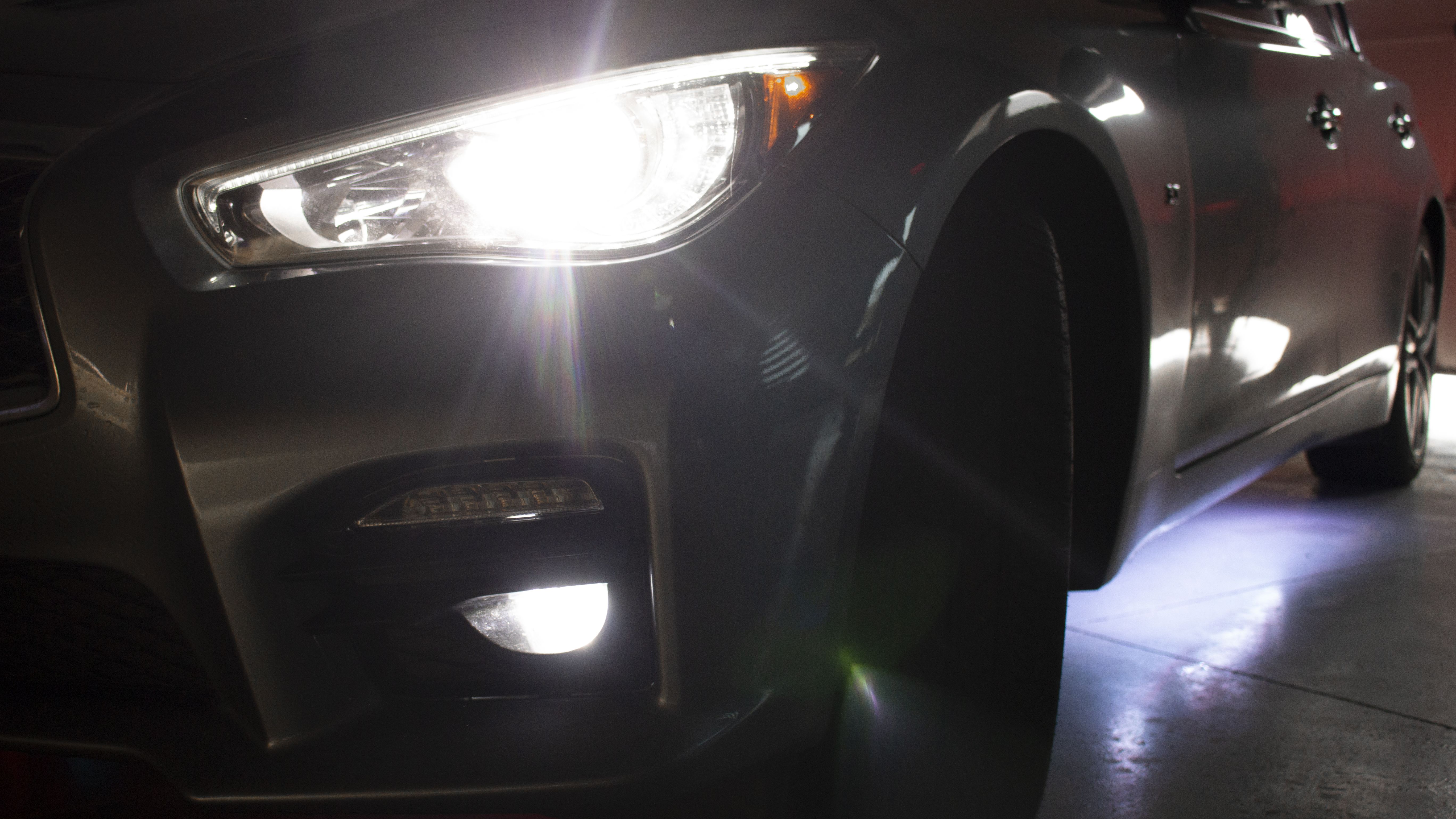 Race Sport Lighting GEN4 LED Headlight Conversion Kit with Focus Optics and copper stranded rope heat sinks Patent Approved Design PSX26W-G4LED
