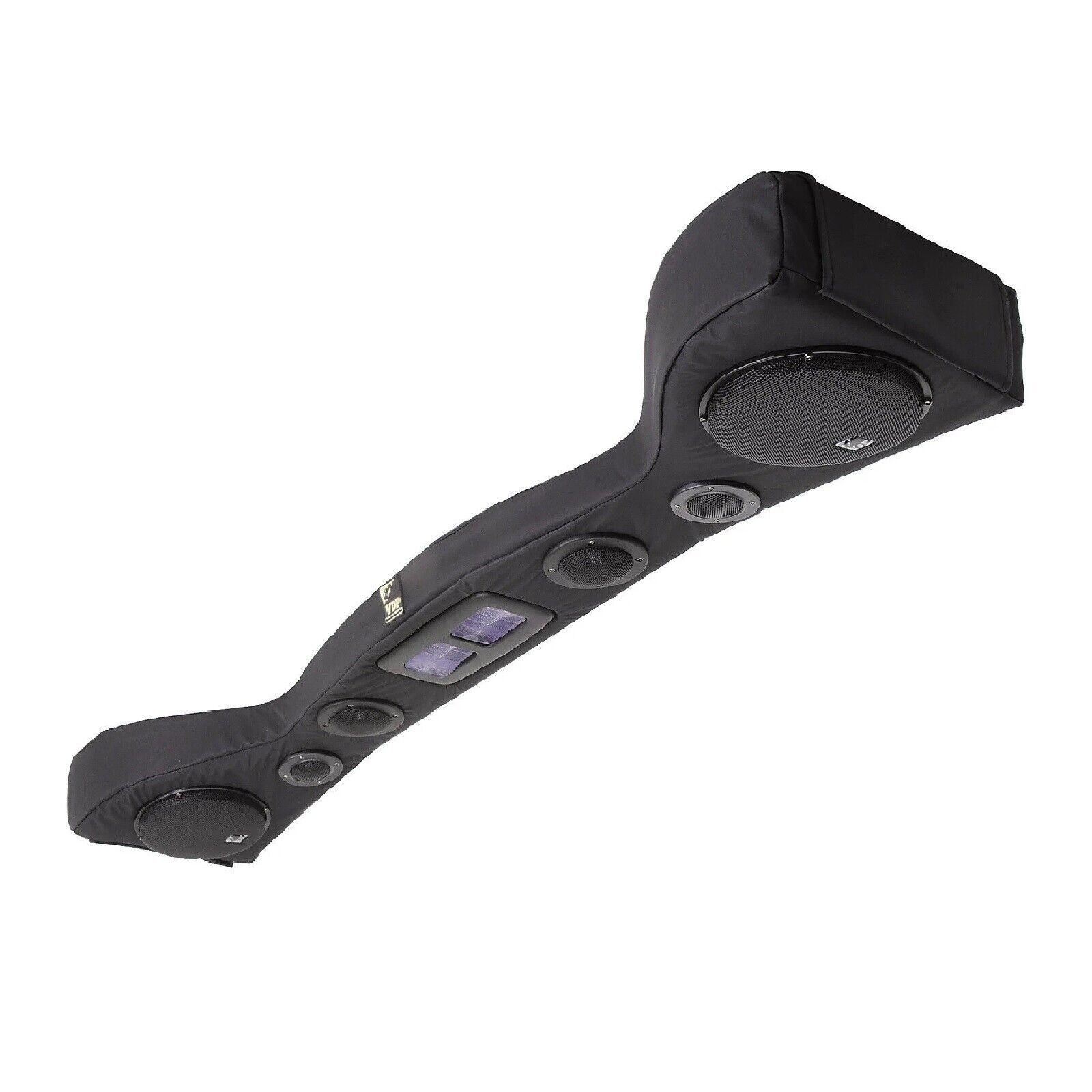 VDP 1987-2002 Jeep Wrangler Six Speaker Upholstered Sound Bar In Denim Black 792515