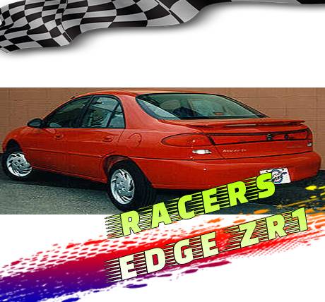 RacersEdgeZR1 1997-1999 Mercury Tracer Custom Style ABS Spoilers RE11L2-10
