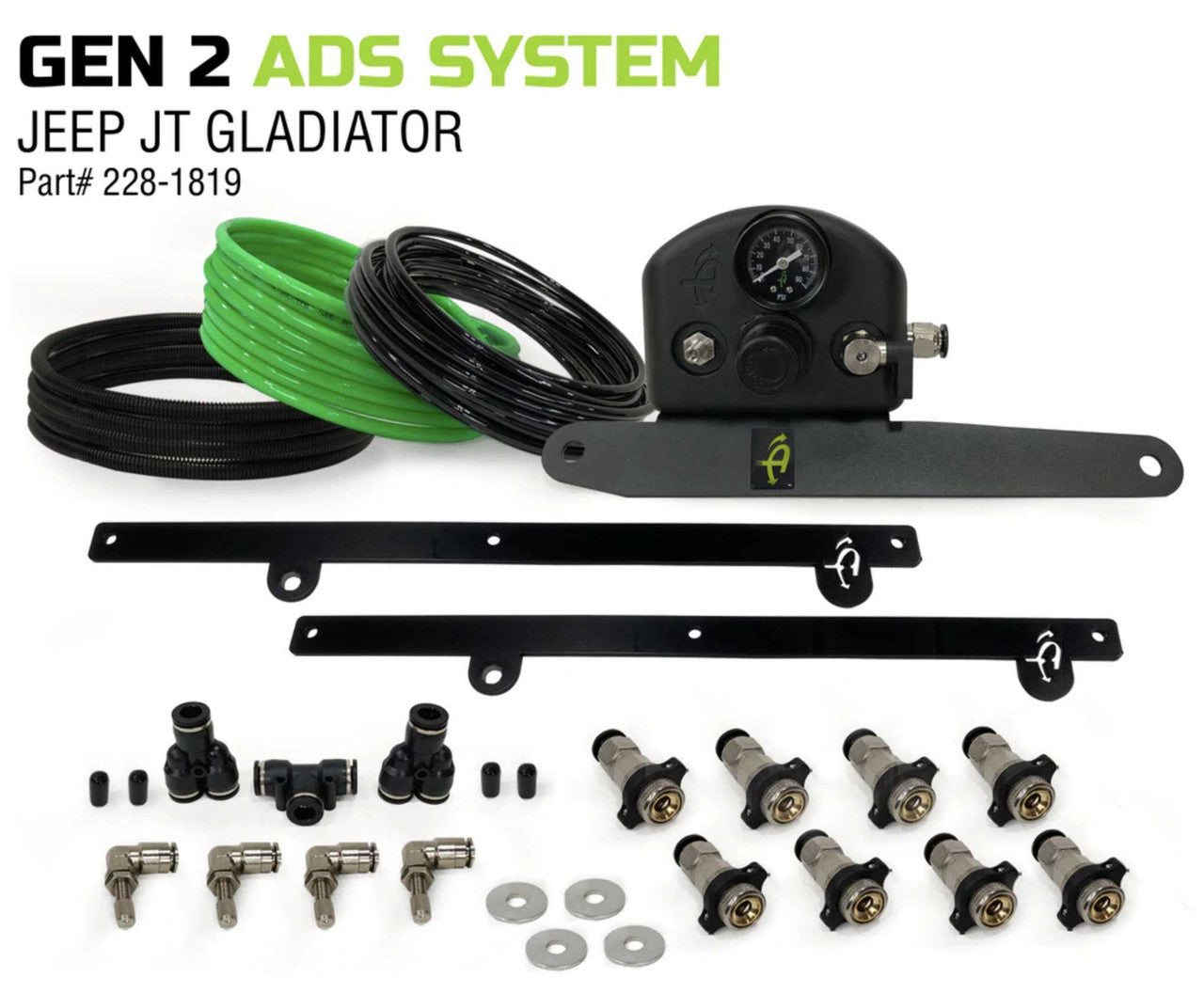 OVS 2019-2025 Jeep Gladiator JT 4 Tire Inflation System Engine Bay Passenger Side 228-1819