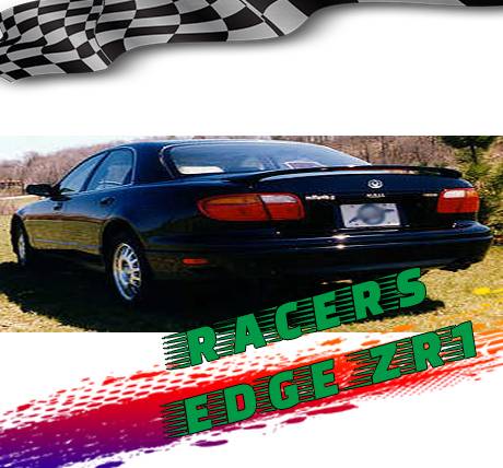 RacersEdgeZR1 1997-2001 Mazda Millenia Custom Style ABS Spoilers RE162L-30