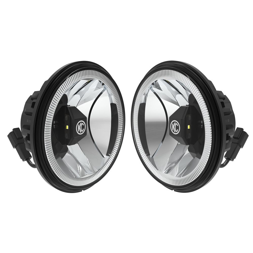 KC Hilites 6" Gravity LED G6 2 Light SAE/ECE 20W Driving Beam 42054