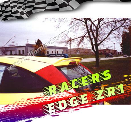 RacersEdgeZR1 2005-2007 Ford Focus 3dr 5dr Custom Style ABS Spoilers RE19N-1