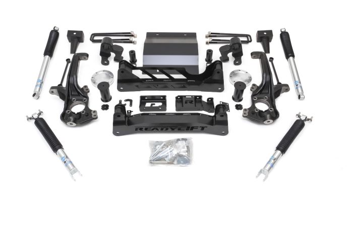 Readylift 2020-2022 Chevrolet Silverado 2500 HD 3500 HD GMC Sierra 2500 HD 3500 HD 6'' Lift Kit With Bilstein Shocks 44-3061