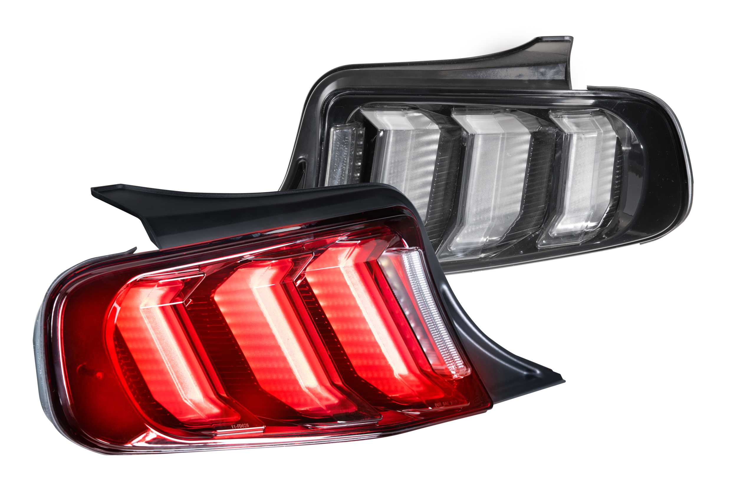 Morimoto 2013-2014 Ford Mustang XB Led Tail Lights Pair Facelift Red LF421.2