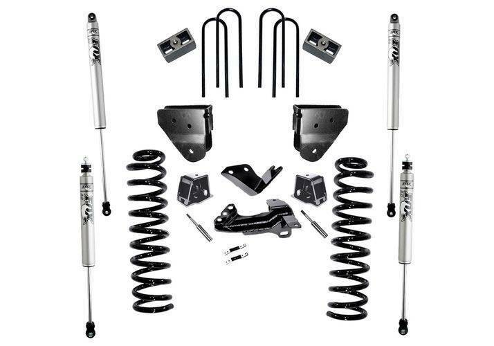 SUPERLIFT 2005-2007 Ford F-250 F-350 Super Duty 4WD Diesel with Fox 2.0 Series Shocks 4 inch Lift Kit K796F