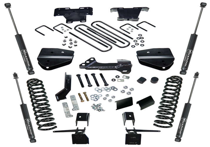 SUPERLIFT 2017-2022 Ford F-250 F-350 Super Duty 4WD Suspension Lift Kit With Sl Shocks 4 Inch K164