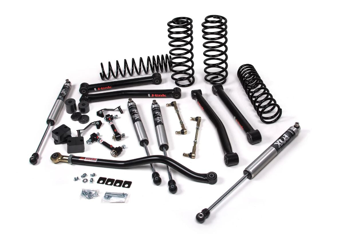 JKS 2020-2022 Jeep Wrangler JL J-Konnect Diesel 4dr 2.5" Lift Kit with Fox Adventure Series Shocks JSPEC163KFA