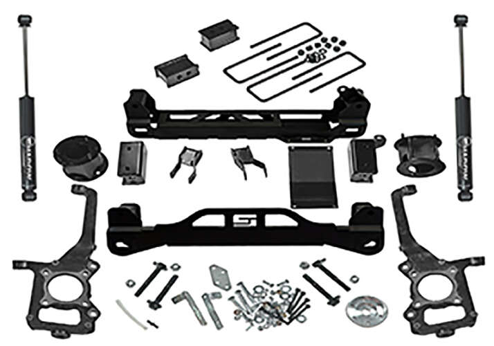 SUPERLIFT 2009-2014 Ford F-150 Lift Kit 4Wd With Bilstein Rear Shocks 4.5 Inch K178B