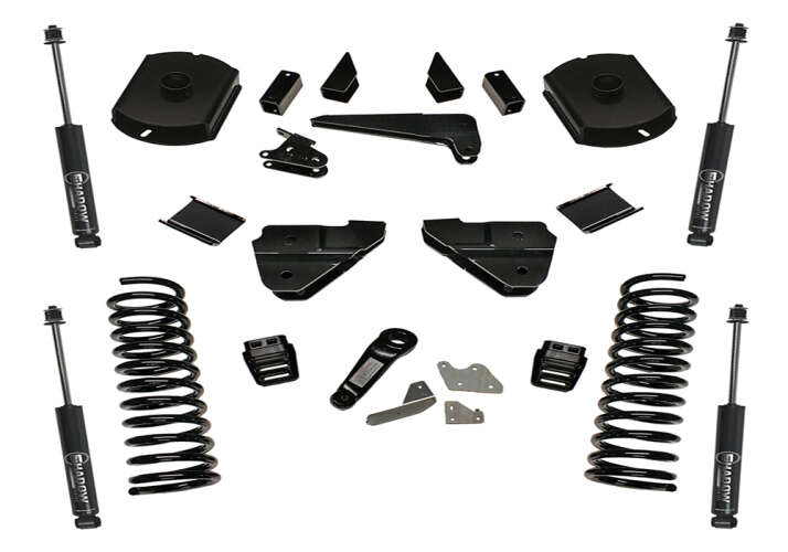 SUPERLIFT 2014-2018 Dodge Ram 2500 4WD 4" Suspension Lift Kit Without Replacement Radius Arms with SL Shocks K124