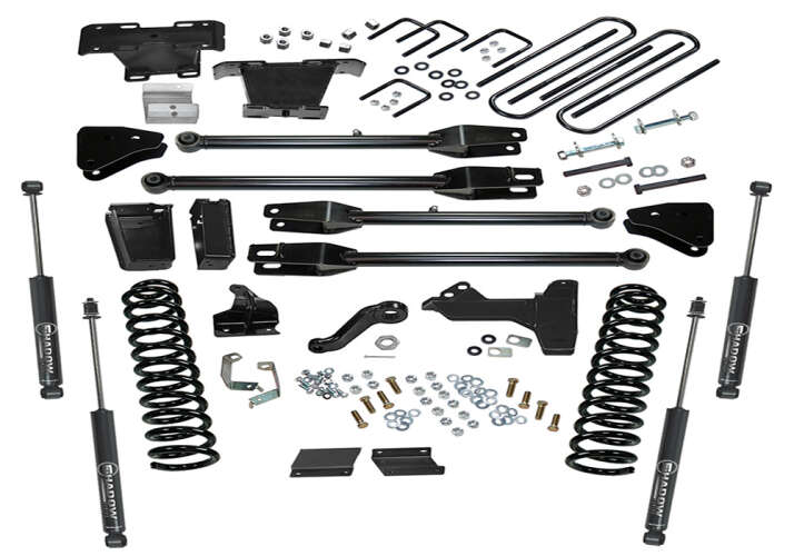 SUPERLIFT 2011-2016 Ford F-250 F-350 Super Duty 4WD Diesel with 4-Link Conversion & SL Shocks Lift Kit 6" K237