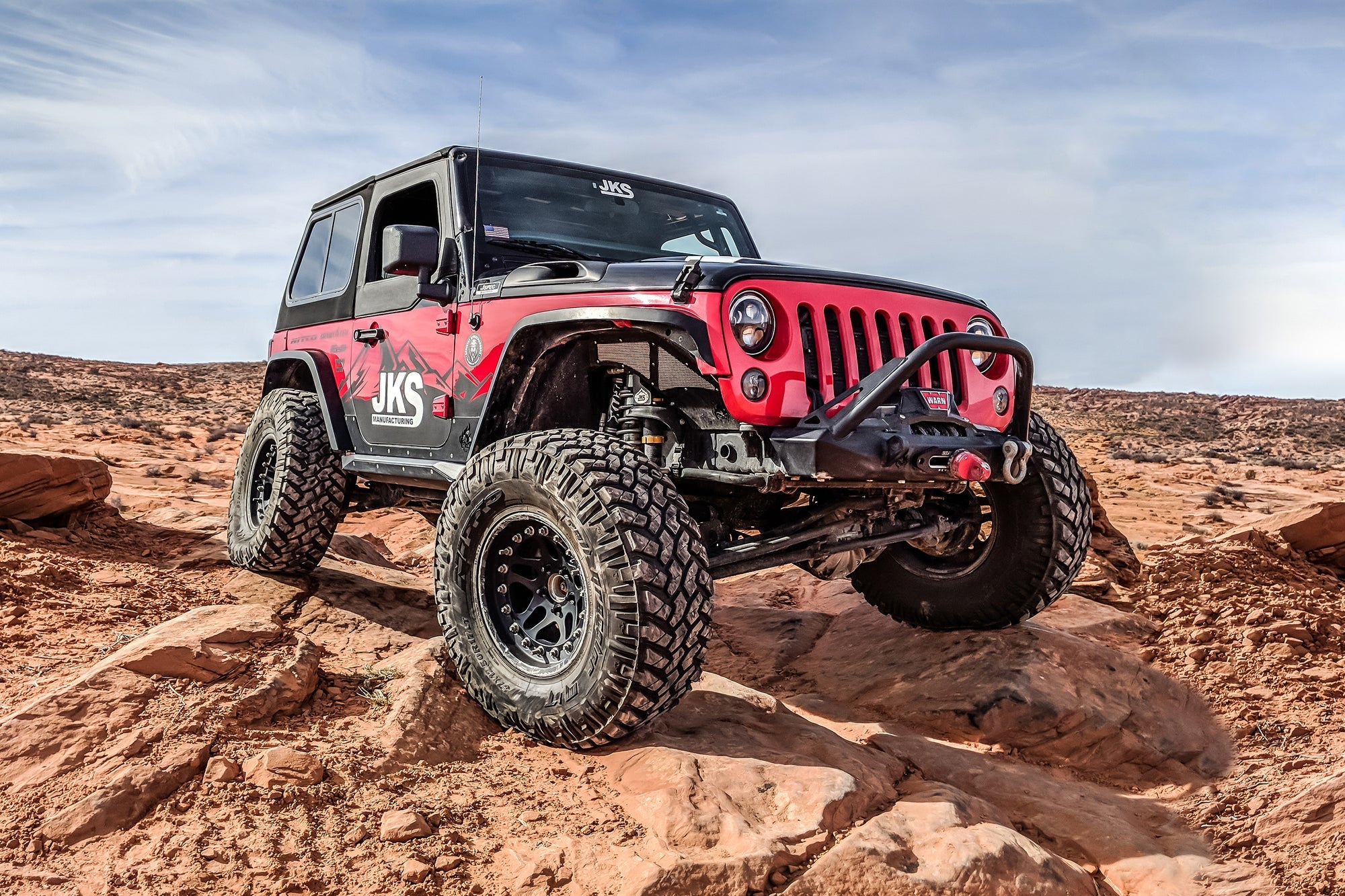 JKS 2007-2018 Jeep Wrangler JK 4dr J-Max 3.5" Lift Kit JSPEC153KF