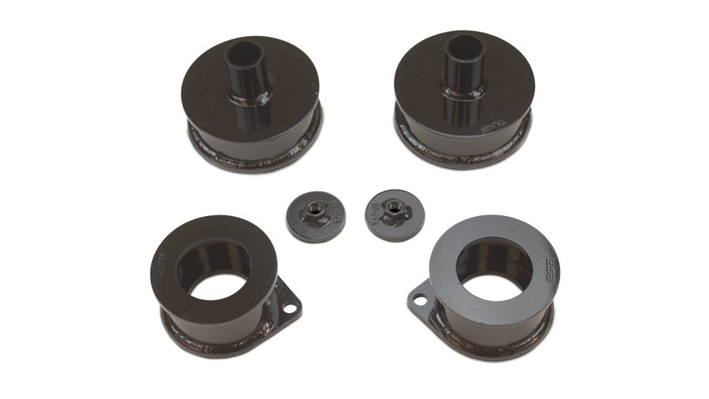Body Armor 2007-2018 Jeep Wrangler Jk 2Wd 4Wd 2.5" Front Rear Coil Spacer Kit Black 50110-JK