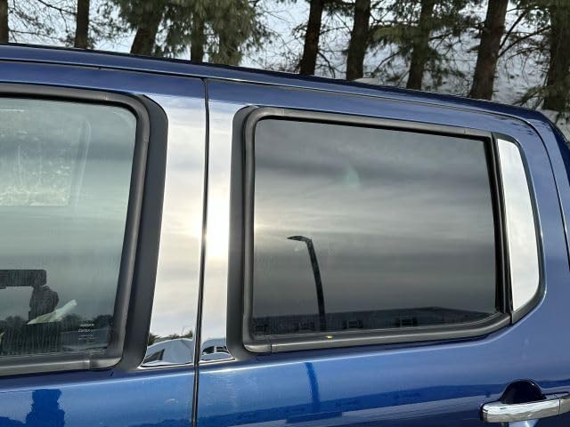 QAA 2022-2024 Nissan Frontier 4 Door Pickup Stainless Steel Pillar Trim 6Pc PP72511