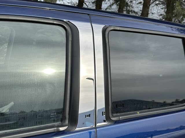 QAA 2022-2024 Nissan Frontier 4 Door Pickup Stainless Steel Pillar Trim 4Pc PP72510