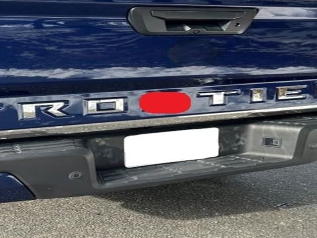 QAA 2022-2024 Nissan Frontier 2 Door 4 Door Pickup Truck Stainless Steel Graphic Emblem 8Pc SGR72510