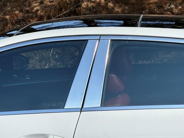 QAA 2021-2024 Kia K5 4 Door Sedan Stainless Steel Pillar Trim 4Pc PP71805