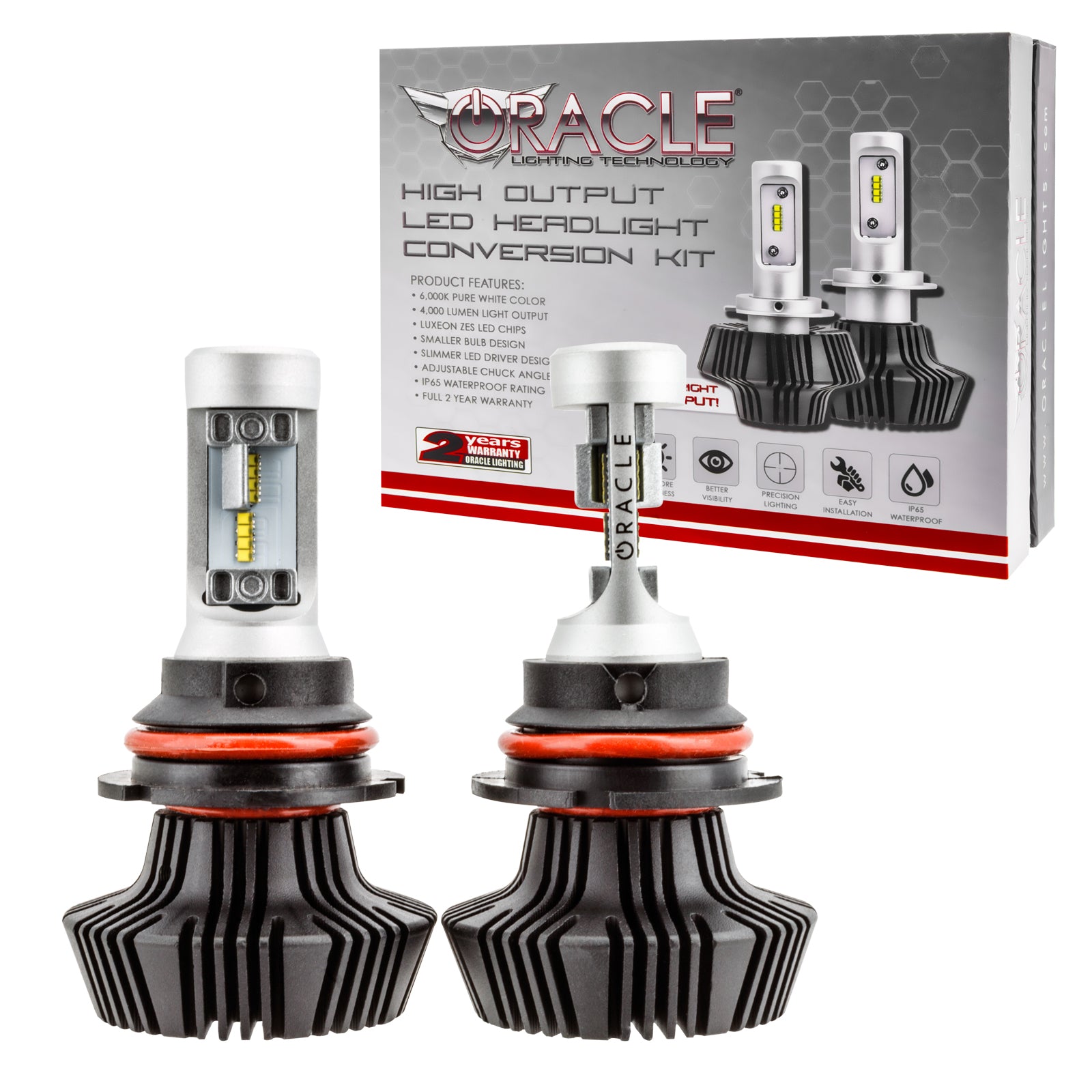 Oracle Lighting 9004 4,000 Lumen LED Headlight Bulbs 5238-001