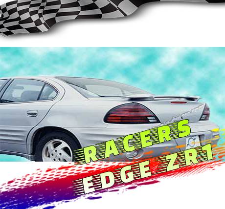 RacerEdgeZR1 1999-2005 Pontiac Grand AM Custom Style ABS Spoilers RE165N-0