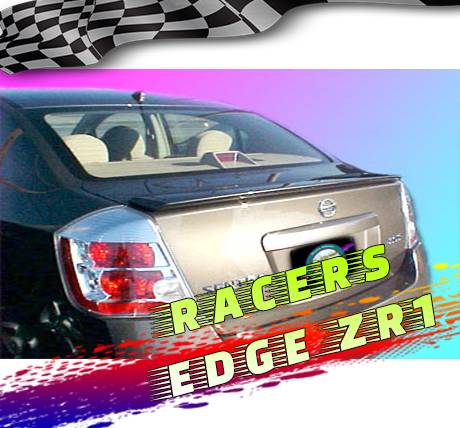 RacersEdgeZR1 2007-2012 Nissan Sentra Custom Style ABS Spoilers RE760N-1