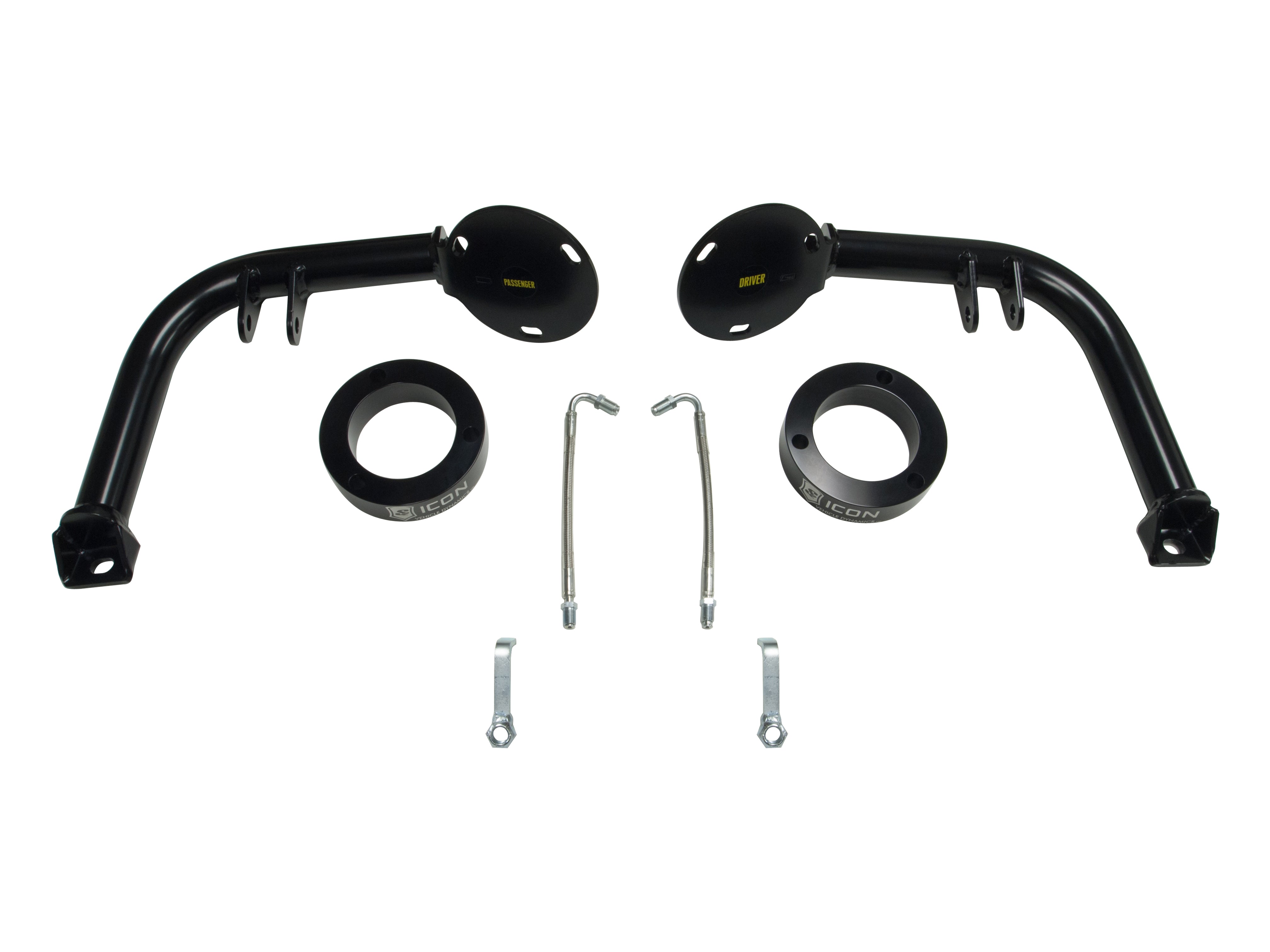 ICON Vehicle Dynamics 2005-2020 Toyota Tacoma 2003-2020 4Runner 2007-2014 FJ Cruiser S2 Shock Hoop Kit 56102