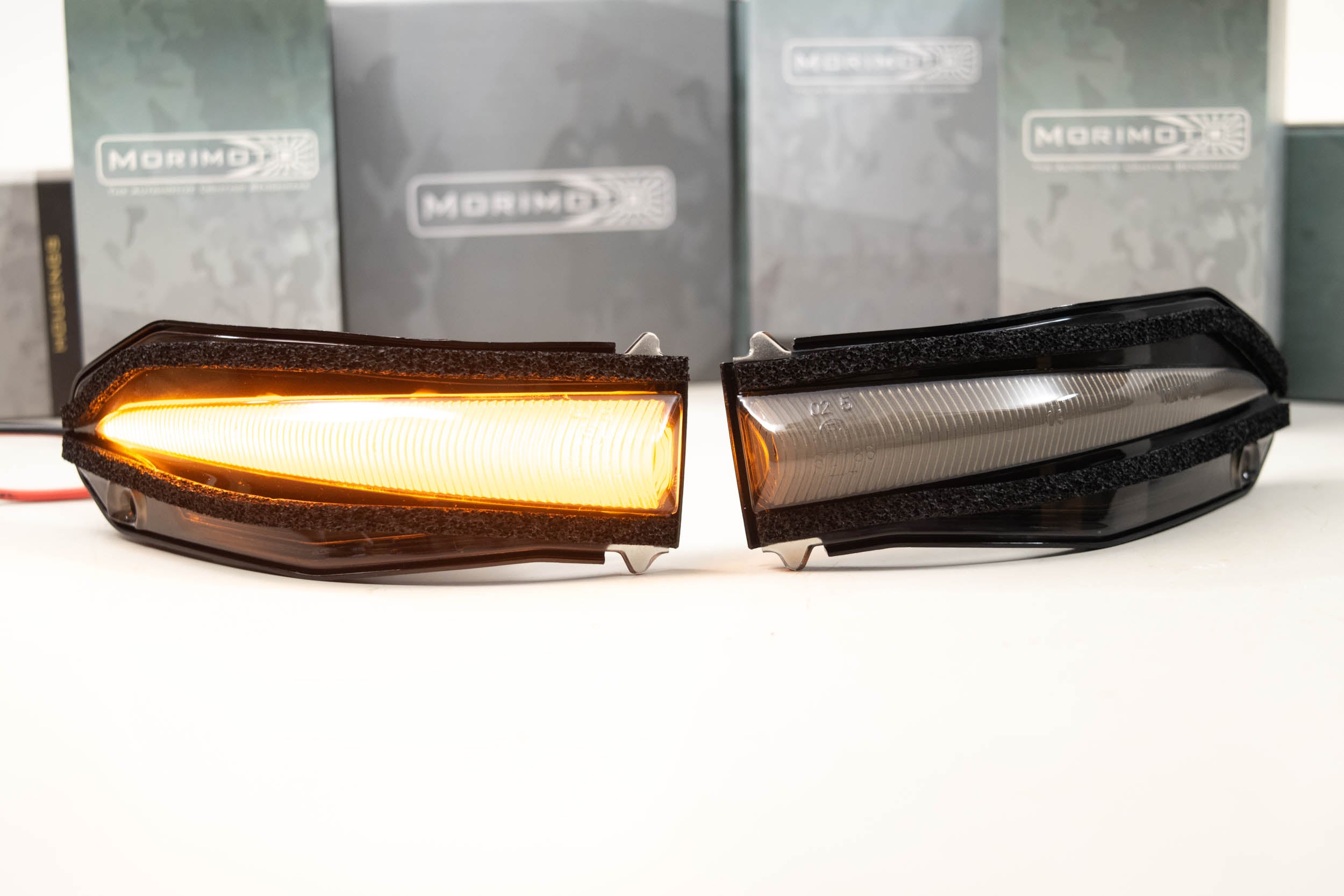 Morimoto 2013-2018 Toyota Rav4 XA40 2014-2019 Toyota Highlander XU50 2014-2021 Toyota 4Runner XB LED Side Mirror Lights Pair LFM16
