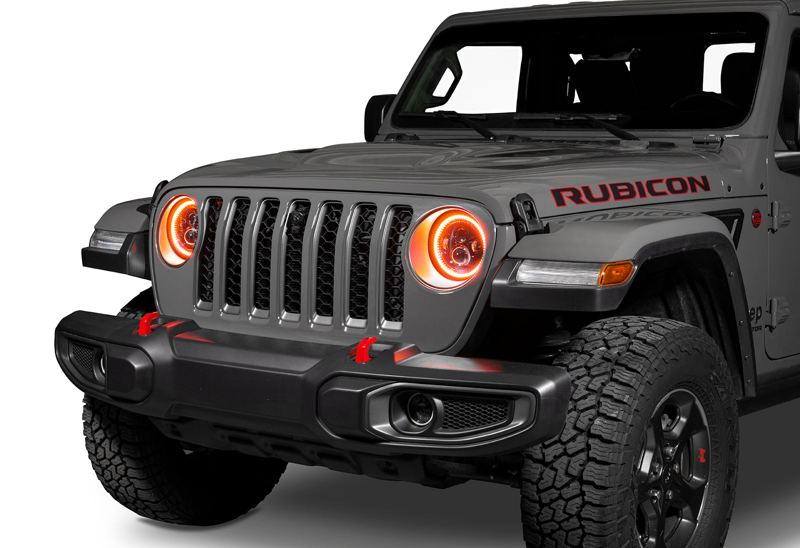 ORACLE Lighting Jeep Wrangler JL Gladiator JT 7in. High Powered LED Headlights Pair Dynamic ColorSHIFT 5769J-332