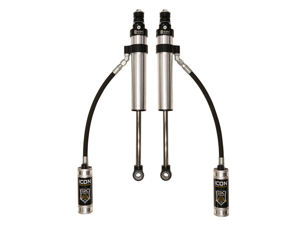 ICON Vehicle Dynamics 1991-2007 Toyota Land Cruiser 0-3" Lift Rear 2.5 Vs Remote Reservoir Cdcv Shock Pair 57802CP