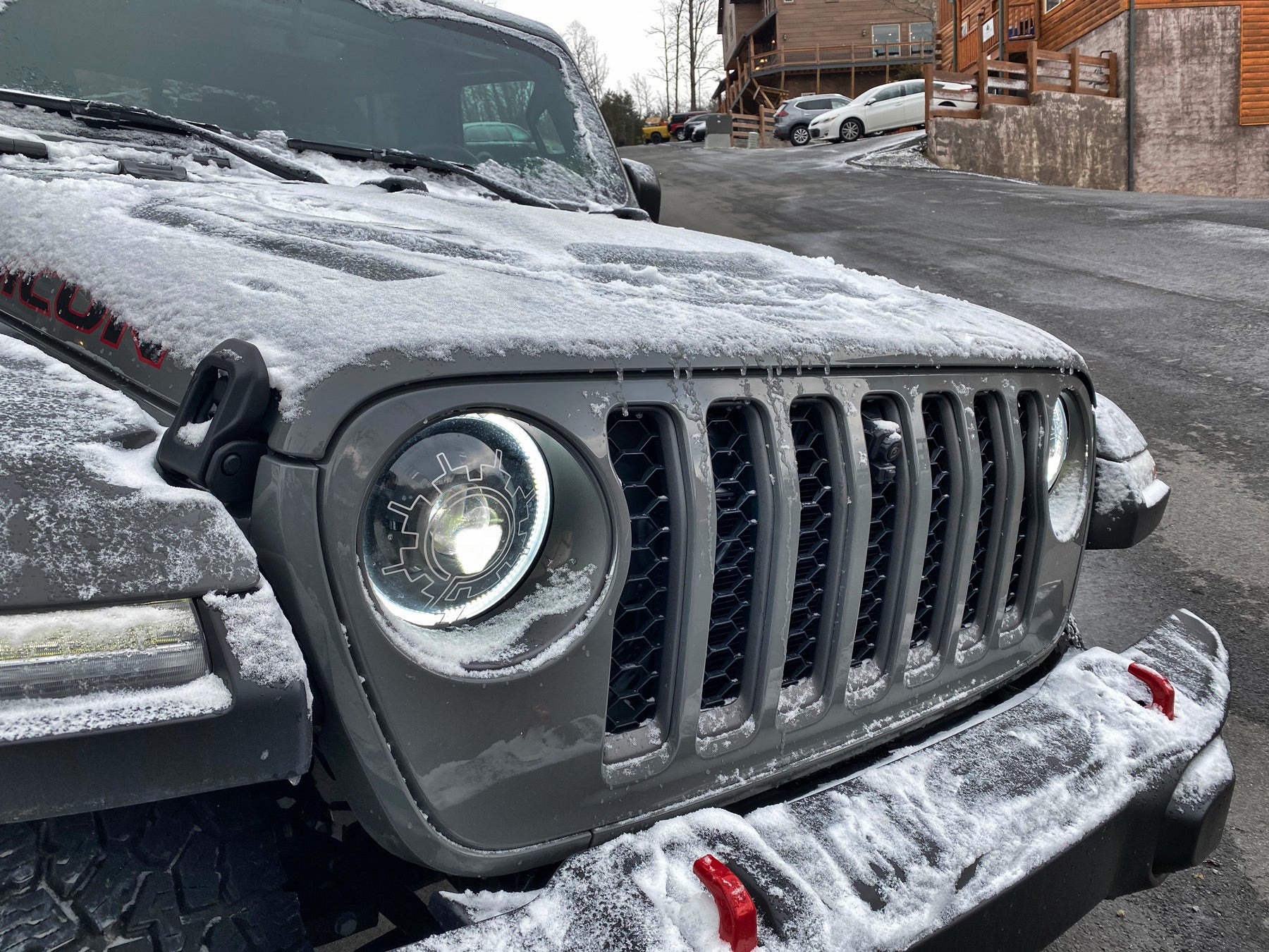 Oracle Lighting Oculus Bi-LED Projector Headlights for Jeep Wrangler JL/Gladiator JT- Heated Lens 5839-111