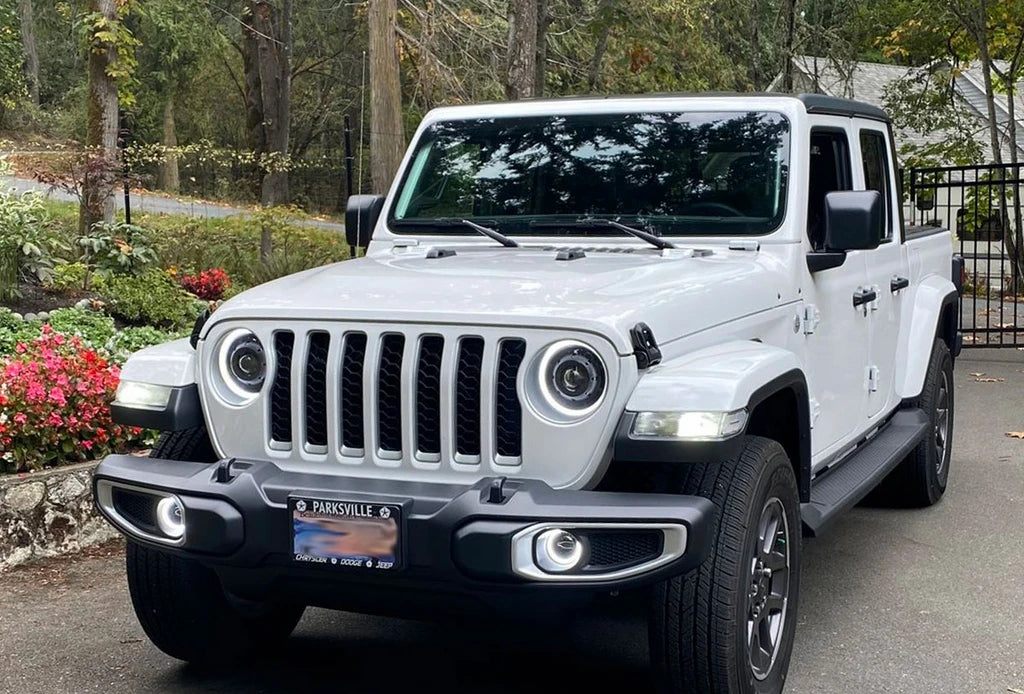 Oracle Lighting Jeep Wrangler JL Gladiator JT Sport High Performance 20W LED Fog Lights 5847-001