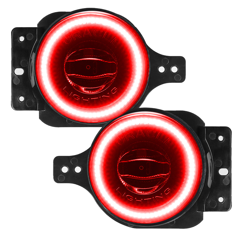 Oracle Lighting Jeep Wrangler JL Gladiator JT Sport High Performance 20W LED Fog Lights 5847-003