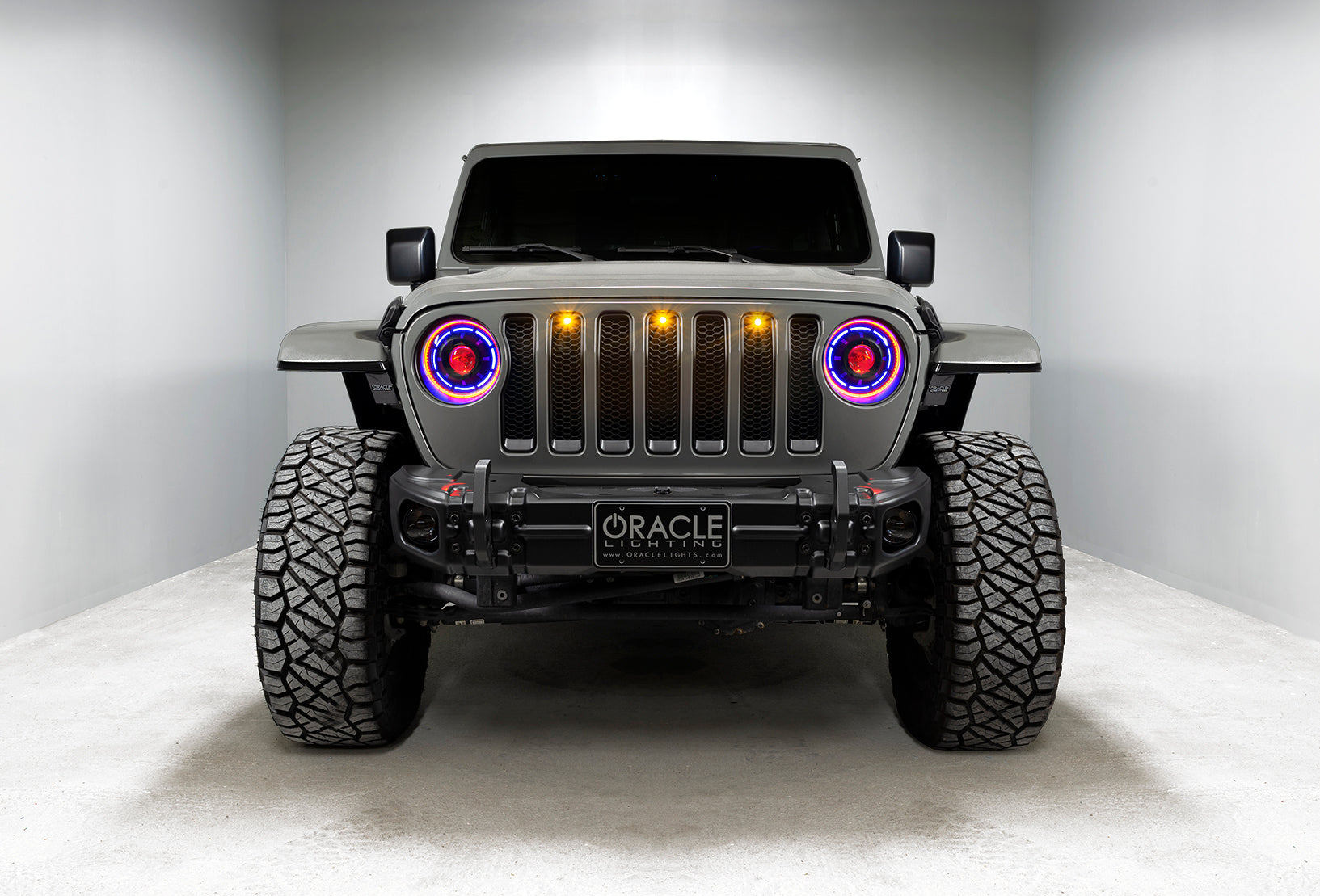 Oracle Lighting Jeep Wrangler JL Pre-Runner Style LED Grill Light Kit 5870-005