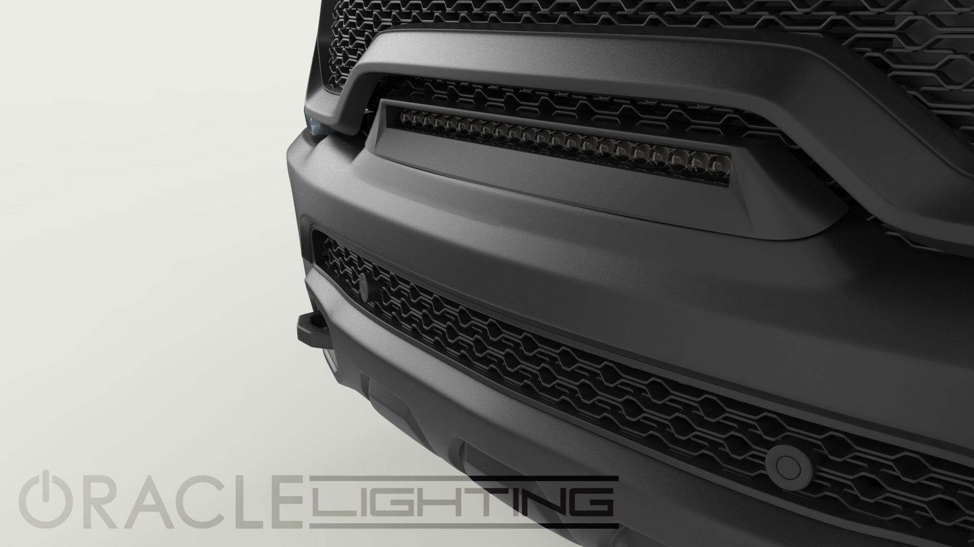 Oracle Lighting 2019-2024 RAM 1500 Rebel 2021-2024 RAM 1500 TRX Front Bumper Flush LED Light Bar System 5885-001