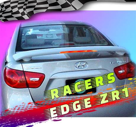 RacersEdgeZR1 2007-2010 Hyundai Elantra Custom Style ABS Spoilers RE76L2-6