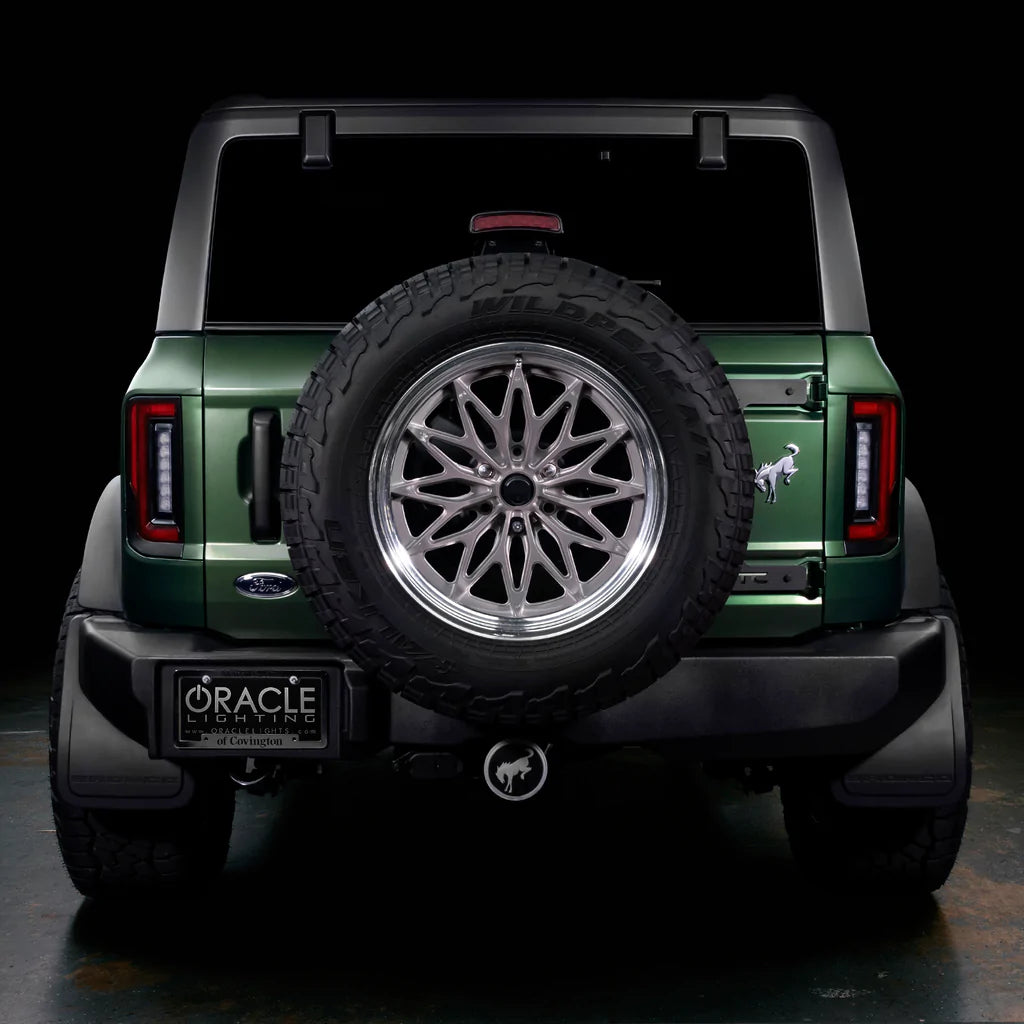 Oracle Lighting 2021-2024 Ford Bronco With Factory Halogen Flush Style Lensless Led Tail Lights 5892-504