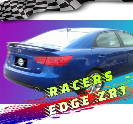 RacersEdgeZR1 2010-2013 KIA Forte Custom Style ABS Spoilers RE802L-3