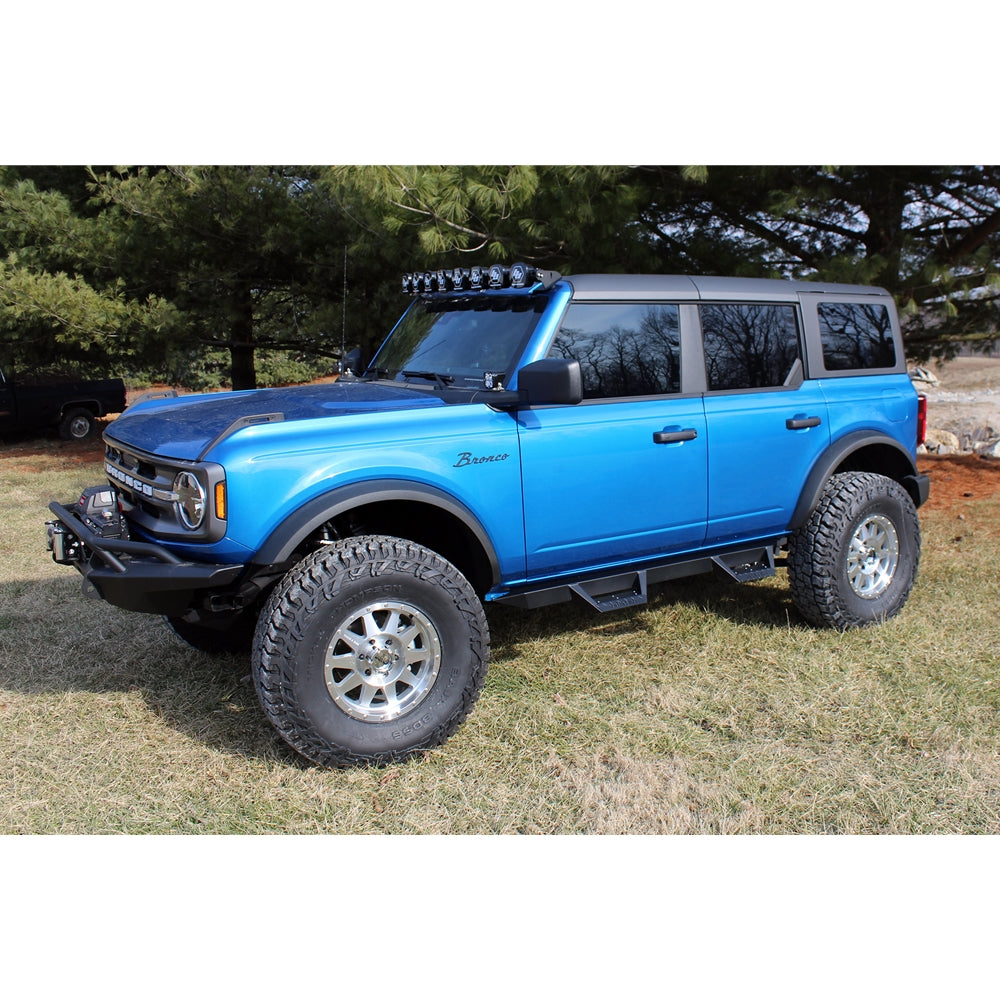 Raptor Series 2020-2022 Jeep Gladiator Magnum RT Drop Steps Black Textured Steel RTS40JP