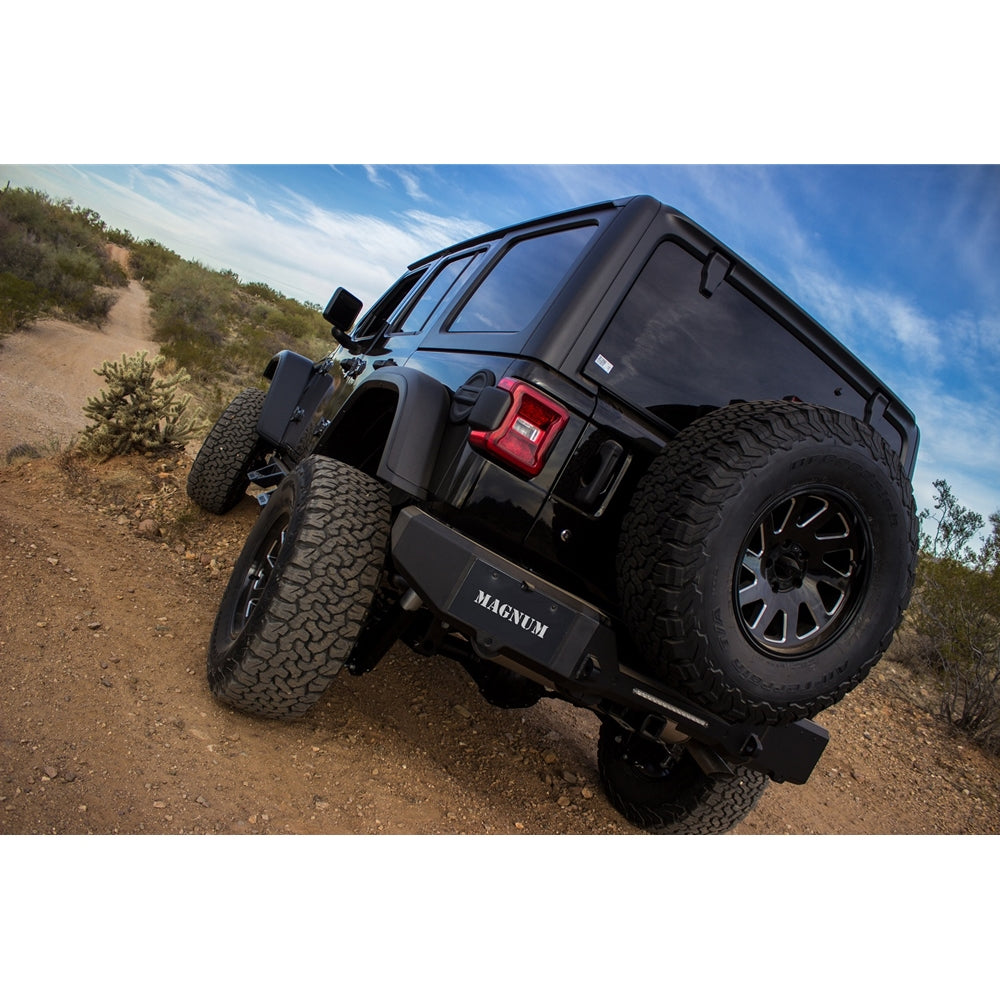 Raptor Series 2019-2023 Jeep Wrangler 2018 Jeep Wrangler JL Rear Magnum RT Bumpers RBM45JPN
