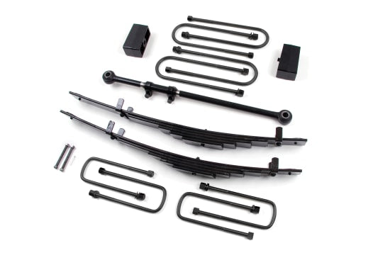 Zone OffRoad 2000-2005 Ford Excursion 4 Inch Leaf Spring Lift Kit ZONF11