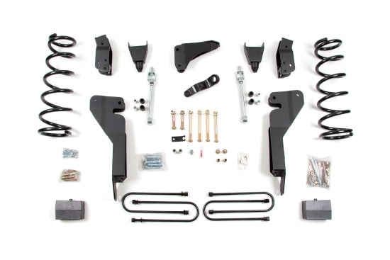 Zone OffRoad 2009-2013 Dodge Ram 2500 3500 4WD Diesel 6 Inch Coil Spring Lift Kit ZOND134 3.5in Axle-Dsl